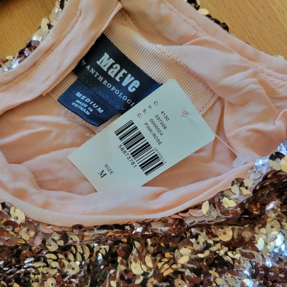 Bernadette Sequin Anthropologie Dress - Picture 4 of 5